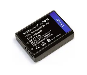 TRX baterie pro Canon 1500 mAh (LP-E10) / pro EOS 1100D / EOS Kiss X50 / Rebel T3 / neoriginální