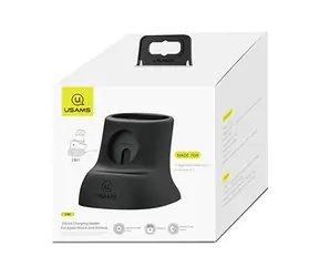 USAMS ZJ051 Nabíjecí Stojánek pro Apple Watch & Airpods černá 