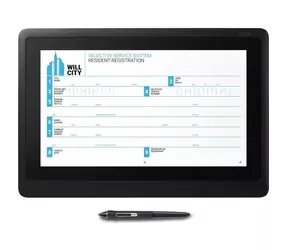Wacom Cintiq 16 černá / grafický tablet s perem / 15.6 FHD / 8192 úrovní přítlaku / USB / HDMI