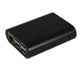 Raspberry case černá (Joy-it) pro Raspberry Pi model B+ & Rpi 2 B & Rpi 3 B & Rpi 3 B+