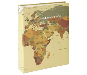 Hama WORLD MAP 10x15 (200 foto) / Album memo / popisové štítky