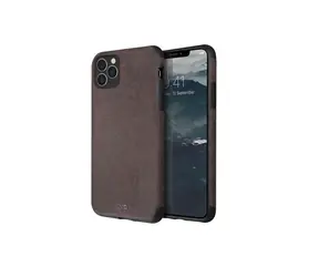 Uniq Hybrid Sueve pouzdro pro Apple iPhone 11 Pro Max - Taupe hnědá