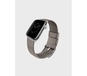 Uniq Mondain kožený řemínek pro Apple Watch 44mm - Sand béžová