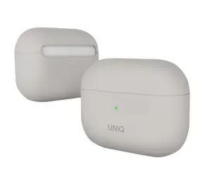 Uniq Lino Hybrid Liquid silikonové ochranné pouzdro pro AirPods Pro - Ivory béžová
