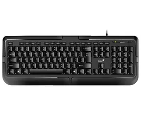 Genius KB-118 černá / Drátová / USB / CZ+SK layout