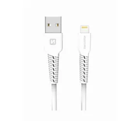 SWISSTEN datový kabel USB - LIGHTNING 1m bílá