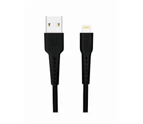SWISSTEN datový kabel USB - LIGHTNING 1m černá