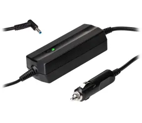 TRX Akyga napájecí adaptér do auta 19.5V pro notebooky HP & Compaq / 3.33A / 65W / 4.5x3.0mm + pin 