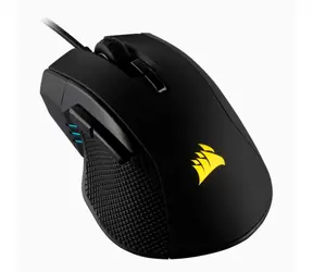 Corsair Ironclaw RGB černá / Optická herní myš / 18000 DPI / 7 tlačítek / RGB LED podsvícení / USB