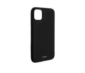 FIXED Story Zadní pogumovaný kryt pro Apple iPhone 11 černá