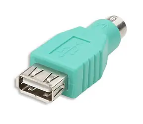 Value Adaptér konektoru PS2 na USB A samice / 6 cest na 4 cesty
