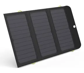 Sandberg USB-C solární nabíječka / 21W / výstup 3A / 2xUSB / 1xUSB-C / účinnost 23.5% / černá
