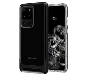 Spigen Neo Hybrid Crystal ochranný kryt pro Samsung Galaxy S20 Ultra černá