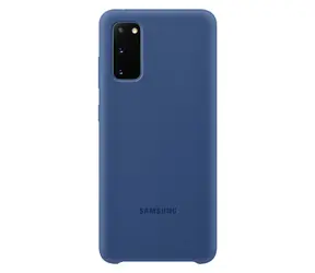 SAMSUNG Silicone Cover zadní kryt pro Samsung Galaxy S20 námořní modrá