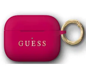 GUESS Silikonový Kryt pro Apple Airpods Pro Fuschia