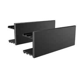 be quiet! BGA06 krytka HDD slotu (2ks) / pro skříně Silent Base 601 & 801 + Dark Base 700 / černá