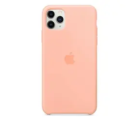 Apple Silikonový kryt pro iPhone 11 Pro Max - Grapefruit Pink