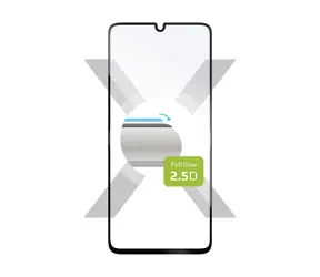 FIXED Full-Cover Ochranné tvrzené sklo pro Samsung Galaxy A41 černá / lepení přes celý displej