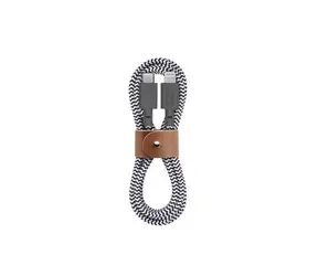 Native Union Belt Cable USB-C - Lightning 1.2m zebra