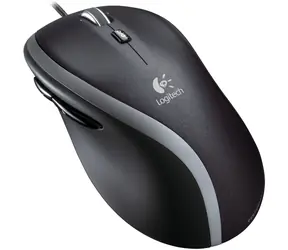 Logitech M500 Laser / Laserová myš / USB / 1000 dpi / rychlé rolování / černá