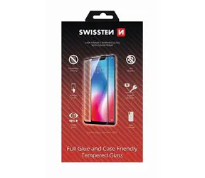 SWISSTEN FULL GLUE COLOR FRAME CASE FRIENDLY sklo pro SAMSUNG A715F GALAXY A71 černá