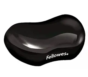 Fellowes CRYSTAL Gelová podložka pod zápěstí černá