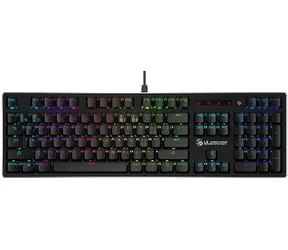 A4tech BLOODY B820R černá / Mechanická herní klávesnice / RGB / LK Optic Red / CZ / USB / 1.8 m