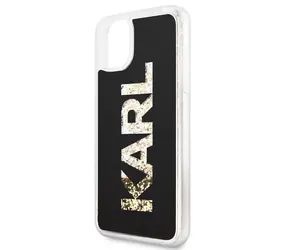 Karl Lagerfeld TPU Glitter pouzdro pro Apple iPhone 11 Pro zlatá