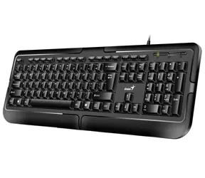 GENIUS KB-118 / Drátová / PS2 / černá / CZ+SK layout