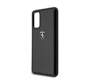 Ferrari Heritage Carbon Kryt pro Samsung Galaxy S20 černá