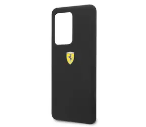 Ferrari SF Silikonový Kryt pro Samsung Galaxy S20 Ultra černá
