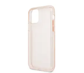 GUESS Glitter Zadní Kryt pro Apple iPhone 11 Pro Max růžová
