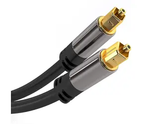 PremiumCord Gold design Kabel Toslink M-M 2m / OD:6mm
