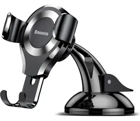 Baseus Osculum Type Gravity Car Holder stříbrná / držák telefonu do auta
