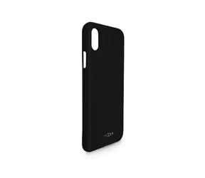 FIXED Story Zadní pogumovaný kryt pro Apple iPhone 12 & 12 Pro černá