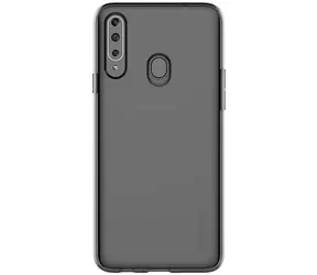 SAMSUNG A Cover poloprůhledný zadní kryt pro Samsung Galaxy A20s černá