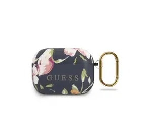 GUESS Silikonové Pouzdro pro Apple Airpods Pro Floral N.3