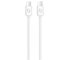 Aligator Datový kabel POWER 3A USB-C - USB-C 1m bílá