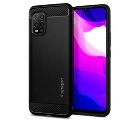 Spigen Rugged Armor ochranný kryt pro Mi 10 Lite černá