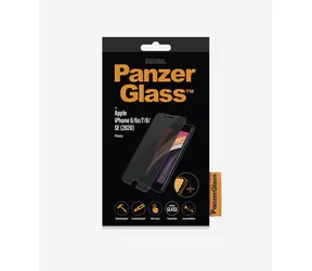 PanzerGlass Privacy Standard Fit Tvrdené sklo pro Apple iPhone SE 2020 & 8 & 7 & 6s & 6 čírá