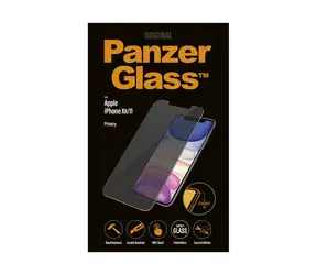 PanzerGlass Privacy Standard Fit Tvrzené sklo pro Apple iPhone 11 & XR čirá