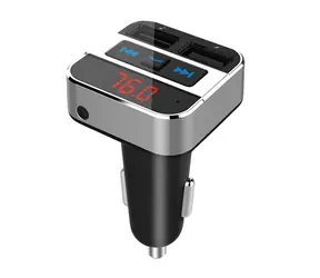 Solight BT02 FM transmitter s bluetooth připojením do auta / 2x USB + handsfree