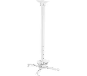 VivoLink Ceiling Mount L bílá / stropní držák pro projektor / 74.5cm - 114.5cm / až do 35 kg