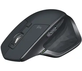 Logitech MX Master 2S černá / bezdrátová myš / 4000 DPI / 7 tlačítek / Bluetooth + USB přijímač / 2.4Ghz 