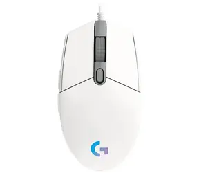 Logitech G102 Lightsync bílá / drátová herní myš / 8000 DPI / 6 tlačítek / RGB Lightsync