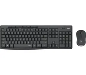 Logitech MK295 Silent DE graphite / Bezdrátová sada klávesnice a myši / DE verze