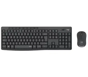 Logitech MK295 Silent US graphite / Bezdrátová sada klávesnice a myši / US verze