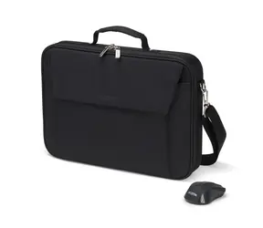DICOTA Multi Wireless Mouse Kit černá / brašna na notebook / včetně bezdrátové myši / do 15.6" / polyester