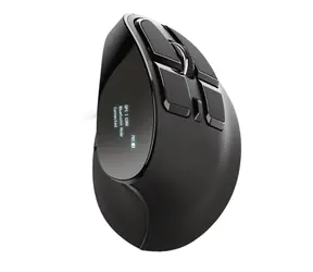 Trust Voxx Rechargeable Ergonomic Wireless Mouse / Bezdrátová ergonomická myš / 2400DPI / 2.4 GHz & BT / Nano USB 
