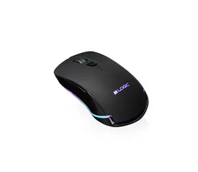 MODECOM Logic LM-STARR-ONE černá / optická myš / 6 tlačítek / 3200 DPI / LED podsvícení / USB 